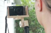 DIY Camera Selfie Stick w / Wind scherm