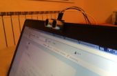 Ultrasone sensor detecteert iemand voor uw laptop
