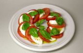 De salade Caprese - een verfrissend en smakelijke maaltijd