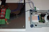 Raspberry Pi CNC Hat gecontroleerd CDROM stappenmotor