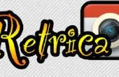 Het wijzigen van de Retrica Logo
