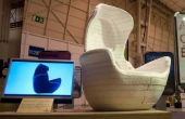 Phascolosorex Chair - CNC frezen uit 3D-model