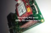 RASPBERRY PI 3 (en RASPBIAN JESSIE) GSM 3G seriële hoe