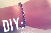 Woven chain bracelet