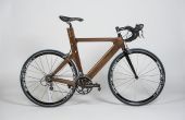 Walnut Wood (triatlon) fiets Frame