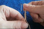 How to Tie een afwisselend helft Hitch knoop keten voor hennep sieraden