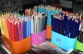 De houder van een potlood om te houden van alle pennen en potloden OPSTAAN wijzigen. 