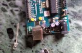 Arduino bluetooth meegedeeld onder leiding