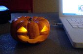 Super gemakkelijk USB Powered Halloween Jack o ' Lantern