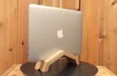 Verticale Laptop Stand