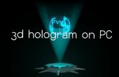 3D-hologram op PC