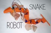 3D gedrukte slang robot