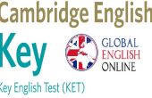 Online voorbereiding van de proef van de belangrijkste Engels