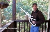 Airsoft Machine Gun Sniper Rifle DIY PVC Blowgun