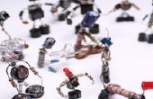 Sparebots selfmade elektronisch afval DIY Project