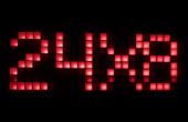 Een gigantische LED-bord te maken! (24 x 8 Matrix) 