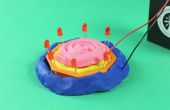 Cake van de kindverjaardag Electro deeg