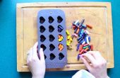 DIY gerecycleerd kleurpotloden