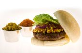 Moleculaire gastronomie - moleculaire Hamburger
