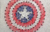 Captain America String Art