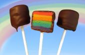 Hoe maak je een Cake Pop met Rainbow Stripes