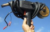 Spool Gun Handheld Wirefeed Welder aangedreven door auto-batterijen
