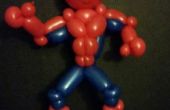 Spider-Man ballon sculptuur