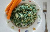 Tasty & Easy om te maken van de "Groene rijst" met Spirulina