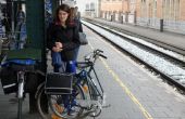 Opvouwbare fiets (gratis op de trein!) 