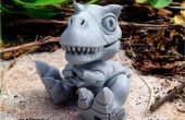 Hoe onze 3D-printbaar kleine T-Rex te monteren