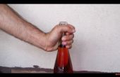 Hoe te verwijderen van de kurk van wijnfles met PE lint