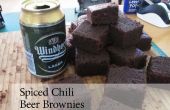 Gekruide Chili bier Brownies