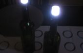 LED wijn fles tafellamp
