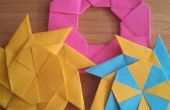 Hoe maak je een bewegende origami ninja ster