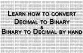 Decimaal naar binair en Vice Versa converteren