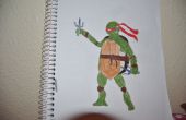 Teenage mutant ninja turtles tekening