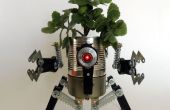 Ultieme Robo-Planter (met licht en afneembare anti-spill module)