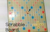 Gepersonaliseerd Scrabble bord klok