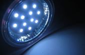 LED halogeen licht converson met behulp van 12v 12 x LED schijven