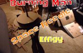 Bouwen van een beeltenis van de Burning Man - Space Needle Edition