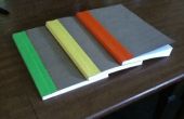 Zelfgemaakte Notebook van 100% Upcycled materialen