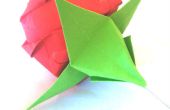 Origami Calyx voor een Rose Origami