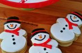 Sneeuwbal poepen sneeuwmannen Sugar Cookies