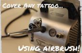 Dekking elke Tattoo... met Airbrush! 