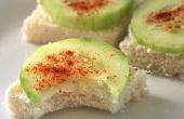 Komkommer-Sandwiches - Fancy gemakkelijk eten