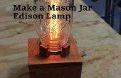 Maken een Mason Jar Edison Lamp