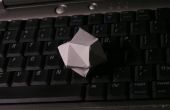 Enkel vel Origami Stellated octaëder