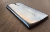 Geborsteld aluminium Smartphone huid! 