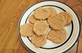 3 ingrediënt Peanut Butter Cookies