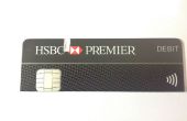 Contactloze betalingen uitschakelen UK HSBC Premier Debit card